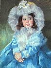 Famous Blue Paintings - Margot In Blue